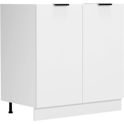 Mueble Bajo VCM Fasola Blanco - 2 Puertas - 80cm Mueble Bajo VCM Fasola Blanco - 2 Puertas - 80cm