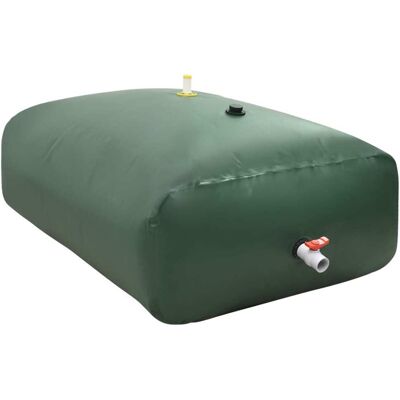 VidaXL - Depósito de agua plegable - Verde - PVC - Depósito de agua VidaXL - Depósito de agua plegable - Verde - PVC - Depósito de agua