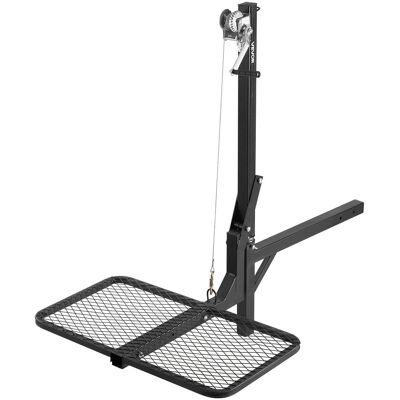 Vevor Polipasto De Enganche Con Plataforma De Elevación Para Ciervos, Carga De 136 Kg, Elevador De Cabrestante Con Receptor De 5 Cm, Eje Giratorio De 360° Y Soporte Plegable Para Presas En Movimiento Vevor Polipasto De Enganche Con Plataforma De Elevación Para Ciervos, Carga De 136 Kg, Elevador De Cabrestante Con Receptor De 5 Cm, Eje Giratorio De 360° Y Soporte Plegable Para Presas En Movimiento