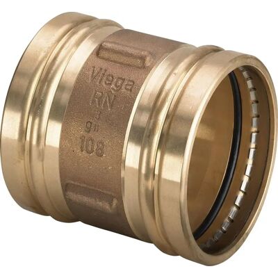 Viega Sanpress Lf Sanpress Xl Lf-manguito, D 88,9mm Bronce Rojo Modelo 2215xllf, 432560 Viega Sanpress Lf Sanpress Xl Lf-manguito, D 88,9mm Bronce Rojo Modelo 2215xllf, 432560