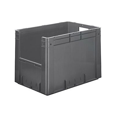 Certeo - Euro-stapelbehälter Volumen 80 L Lxbxh 600 X 400 X 420 Mm Certeo - Euro-stapelbehälter Volumen 80 L Lxbxh 600 X 400 X 420 Mm