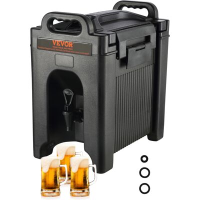 Vevor Dispensador De Bebidas Aislado De 9,5 L Dispensador De Agua Fría Y Caliente No Electrico Almacenamiento De 10 H Contenedor Aislado Con Grifo Portátil Alimentos De Ldpe Para Camping Catering Vevor Dispensador De Bebidas Aislado De 9,5 L Dispensador De Agua Fría Y Caliente No Electrico Almacenamiento De 10 H Contenedor Aislado Con Grifo Portátil Alimentos De Ldpe Para Camping Catering