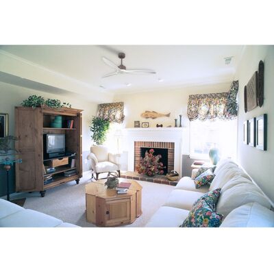 KLASSFAN Modulo Latino Slim - Super Destratificateur Et Ventilateur Dc 132 Cm Chocolat Pales Bois Blanc Idéal 26 À 40 M² KLASSFAN Modulo Latino Slim - Super Destratificateur Et Ventilateur Dc 132 Cm Chocolat Pales Bois Blanc Idéal 26 À 40 M²
