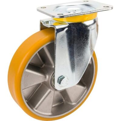 Rueda Industrial Giratoria En Poliuretano: Di谩metro250 X 55 Mm Placa De Soporte: 137 X 105 Mm. Capacidad: 800 Kg Tente Tente Rueda Industrial Giratoria En Poliuretano: Di谩metro250 X 55 Mm Placa De Soporte: 137 X 105 Mm. Capacidad: 800 Kg Tente Tente