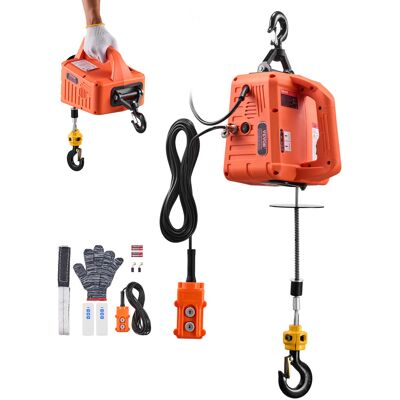Vevor Cabrestante Electrico 3 En 1, Carga 700 Kg, 1500 W, Altura De Elevación 7,6 M, Velocidad De 5 M/min Con Control Manual, Remoto Con Cable E Inalámbrico Para Fábricas, Almacenes Y Talleres Vevor Cabrestante Electrico 3 En 1, Carga 700 Kg, 1500 W, Altura De Elevación 7,6 M, Velocidad De 5 M/min Con Control Manual, Remoto Con Cable E Inalámbrico Para Fábricas, Almacenes Y Talleres