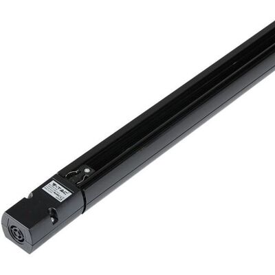 Vía Trifásica De Aluminio V-tac, 1,5 Metros De Longitud, Color Negro Vía Trifásica De Aluminio V-tac, 1,5 Metros De Longitud, Color Negro