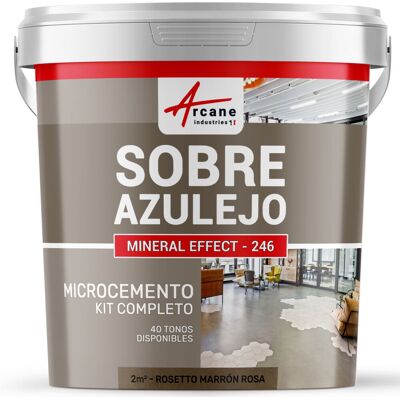 ARCANE INDUSTRIES Microcemento Sobre Azulejos ARCANE INDUSTRIES Microcemento Sobre Azulejos