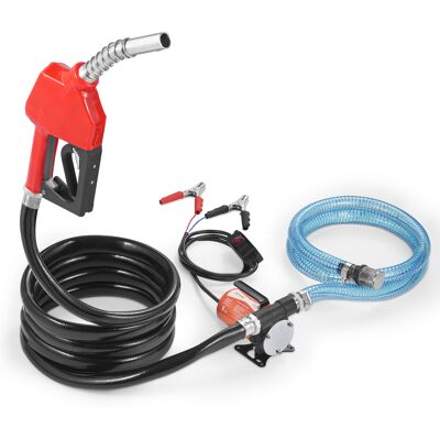 Bomba Diesel 12 V Cc, 8 Gpm, 1/6 Hp, Bomba Electrica Portátil Con Boquilla De Apagado Automático, Mangueras De Entrada Y Salida Extendidas Para Mezclas De Combustible, Diesel, Queroseno Y Metano - Vevor Bomba Diesel 12 V Cc, 8 Gpm, 1/6 Hp, Bomba Electrica Portátil Con Boquilla De Apagado Automático, Mangueras De Entrada Y Salida Extendidas Para Mezclas De Combustible, Diesel, Queroseno Y Metano - Vevor