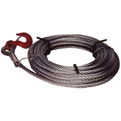 Ayerbe - 585155 - Cable De Tracción De Acero 10 Metros Ø 4 Mm Ayerbe - 585155 - Cable De Tracción De Acero 10 Metros Ø 4 Mm