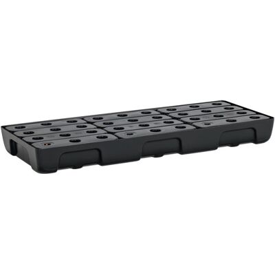Cemo - Bac À Étagères 21l L976xl395xh95mm Pe Avec Grille Pe Et Détecteur De Fuite Cemo - Bac À Étagères 21l L976xl395xh95mm Pe Avec Grille Pe Et Détecteur De Fuite