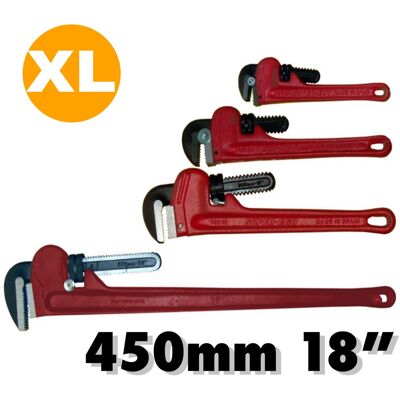 Trade Shop - Chiave Giratubi Americana Giratubo Giratubi Regolabile Varie Misure Idraulica - -450 Mm - Trade Shop - Chiave Giratubi Americana Giratubo Giratubi Regolabile Varie Misure Idraulica - -450 Mm -
