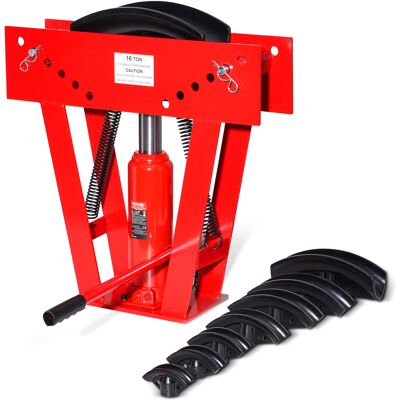 Dobladora De Tubos Hidráulica 13-76 Mm Dobladora De Tubos De Cobre Carga De 16 T Con 8 Troqueles Herramienta Para Doblar Rodillos Ajustable De 90°-180° Para Doblar Varios Tipos De Metales - Vevor Dobladora De Tubos Hidráulica 13-76 Mm Dobladora De Tubos De Cobre Carga De 16 T Con 8 Troqueles Herramienta Para Doblar Rodillos Ajustable De 90°-180° Para Doblar Varios Tipos De Metales - Vevor