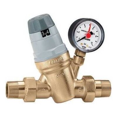 CALEFFI Riduttore Di Pressione Con Manometro Preregolabile Misura: 3/4" CALEFFI Riduttore Di Pressione Con Manometro Preregolabile Misura: 3/4"