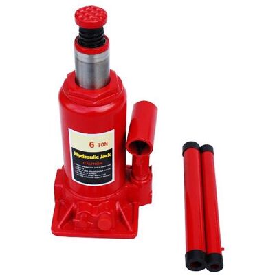 Varan Motors - Nebj-03 Gato Hidraulico De Botella 6 Toneladas 35.5cm Varan Motors - Nebj-03 Gato Hidraulico De Botella 6 Toneladas 35.5cm