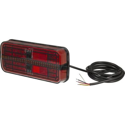 KRAMP Luz Posterior Multifunci贸n Led'rectangular 12 V'(con Resistencia Integrada) 200,5 X 85,3 X 28,9mm Universal La40070 KRAMP Luz Posterior Multifunci贸n Led'rectangular 12 V'(con Resistencia Integrada) 200,5 X 85,3 X 28,9mm Universal La40070