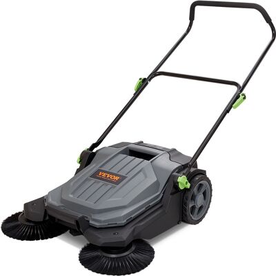 Vevor Barredora De Suelo De Empuje, Barredora Mecánica, Ancho De Barrido 65 Cm, Escoba Manual No Electrica, Contenedor De Residuos De 18,9 L, Mango Plegable Ajustable En Ángulo Y Altura Vevor Barredora De Suelo De Empuje, Barredora Mecánica, Ancho De Barrido 65 Cm, Escoba Manual No Electrica, Contenedor De Residuos De 18,9 L, Mango Plegable Ajustable En Ángulo Y Altura
