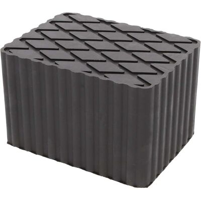 Kstools - Apoyo De Goma 06 Para Plataforma Elevadora, 160 X 120 X 100 Mm Kstools - Apoyo De Goma 06 Para Plataforma Elevadora, 160 X 120 X 100 Mm