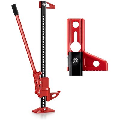 Wiltec Gato Agrícola - Set Compacto Básico Con Capacidad De Carga Hasta 3000 Kg Y Altura De Elevación Máxima De 76 Cm Con Abrazadera Superior Wiltec Gato Agrícola - Set Compacto Básico Con Capacidad De Carga Hasta 3000 Kg Y Altura De Elevación Máxima De 76 Cm Con Abrazadera Superior