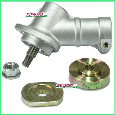 NEWGARDEN Engranaje Cónico Completo Par Desbrozadora 636120 Eje Diam. 25mm Eje 10mm 10cavas NEWGARDEN Engranaje Cónico Completo Par Desbrozadora 636120 Eje Diam. 25mm Eje 10mm 10cavas