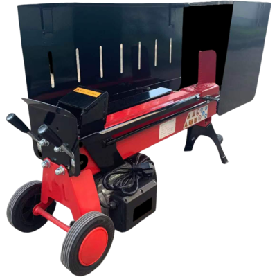 Varan Motors - Neels-04 Astilladora De Leña Eléctrica 2900w 230v, Presión 7 T, Tronco Hasta 52cm Con Jaula Protectora Varan Motors - Neels-04 Astilladora De Leña Eléctrica 2900w 230v, Presión 7 T, Tronco Hasta 52cm Con Jaula Protectora