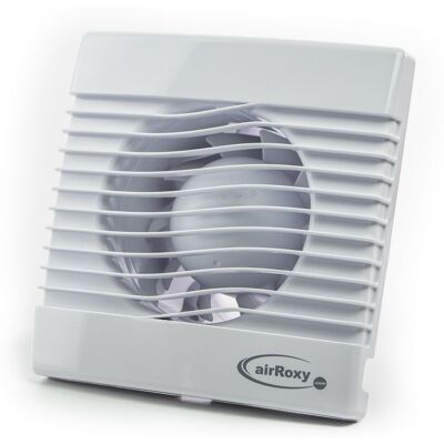 Ventilador de Pared airRoxy 100mm - Con Cordón - 104 m³/h - IPX4 Ventilador de Pared airRoxy 100mm - Con Cordón - 104 m³/h - IPX4