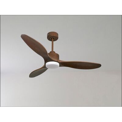 Modulo De Klassfan Super Destratificateur Et Ventilateur Dc 132 Cm Marron Pales Bois Blanc Lumière Dimmable 25 À 40 M² Modulo De Klassfan Super Destratificateur Et Ventilateur Dc 132 Cm Marron Pales Bois Blanc Lumière Dimmable 25 À 40 M²