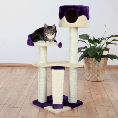 TRADE SHOP TRAESIO Rascador para Gatos - Sisal Peluche - Estable y Divertido TRADE SHOP TRAESIO Rascador para Gatos - Sisal Peluche - Estable y Divertido