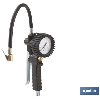 Inflador Neumático Profesional 50psi - 3,5 Bar , Inflador Neumático Profesional. Rosca 1/4 De Entrada De Aire. 50 Psi-3,5 Bar Y 230 Psi-16 Bar. Diseño De Tipo Pistola Con Gat - Cofan Inflador Neumático Profesional 50psi - 3,5 Bar , Inflador Neumático Profesional. Rosca 1/4 De Entrada De Aire. 50 Psi-3,5 Bar Y 230 Psi-16 Bar. Diseño De Tipo Pistola Con Gat - Cofan