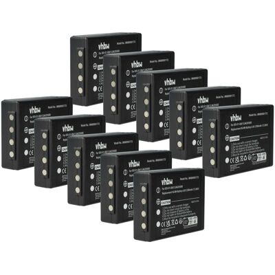 Vhbw 10x Batería Compatible Con Hbc Linus 6 4 Mando A Distancia Industrial (2300 Mah, 6 V, Nimh) - Negro Vhbw 10x Batería Compatible Con Hbc Linus 6 4 Mando A Distancia Industrial (2300 Mah, 6 V, Nimh) - Negro