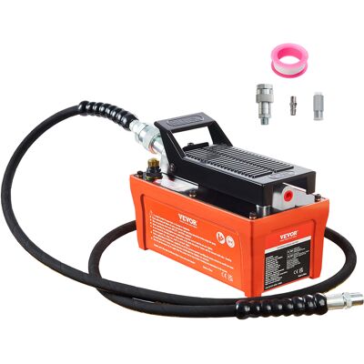 Tuspuzz Bomba De Aire Hidráulica 10.000 Psi Salida De Aceite Npt 3/8' Entrada De Aire Npt 1/4' Bomba Hidráulica De Pedal De Aire Tubo De Aceite De 2 M Bomba Hidráulica De Aire Accionada Por Pie - Vevor Tuspuzz Bomba De Aire Hidráulica 10.000 Psi Salida De Aceite Npt 3/8' Entrada De Aire Npt 1/4' Bomba Hidráulica De Pedal De Aire Tubo De Aceite De 2 M Bomba Hidráulica De Aire Accionada Por Pie - Vevor