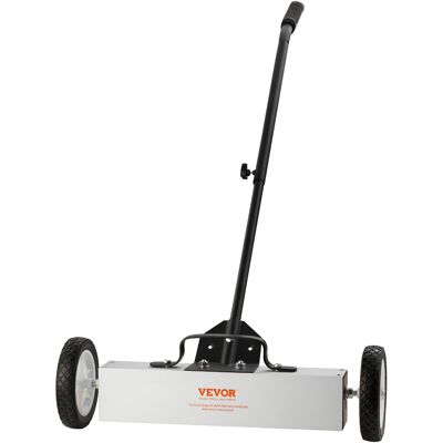 VEVOR Barredora Magnética Mophorn De 18 Pulgadas Y 45 Libras Con Ruedas Para Césped, Caminos De Acceso Y Patios, De Acero Duradero, Color Rojo VEVOR Barredora Magnética Mophorn De 18 Pulgadas Y 45 Libras Con Ruedas Para Césped, Caminos De Acceso Y Patios, De Acero Duradero, Color Rojo