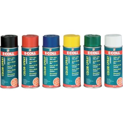 E-coll - Espray De Color, Mata Sedoso Negro Profundo 9 400ml Negro Profundo Ral9005 (por 6) E-coll - Espray De Color, Mata Sedoso Negro Profundo 9 400ml Negro Profundo Ral9005 (por 6)