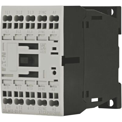 Eaton DILM12-01 Contacto para motores 3 NO 12A 5.5kW Eaton DILM12-01 Contacto para motores 3 NO 12A 5.5kW
