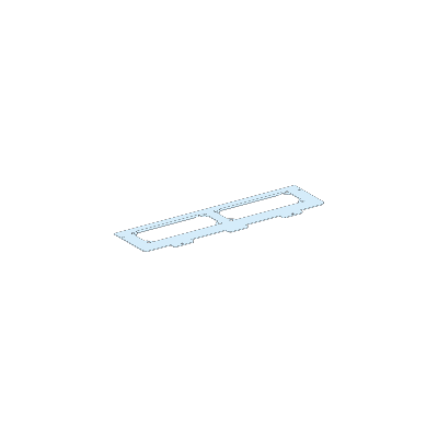 Schneider Electric PrismaSeT g Active - Placa de paso de cables - 600mm - Blanco Schneider Electric PrismaSeT g Active - Placa de paso de cables - 600mm - Blanco