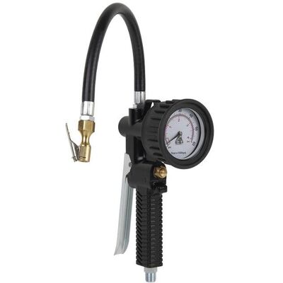 Inflador Neumático Profesional 230 Psi - 16 Bar , Inflador Neumático Profesional. Rosca 1/4 De Entrada De Aire. 50 Psi-3,5 Bar Y 230 Psi-16 Bar. Diseño De Tipo Pistola Con G - Cofan Inflador Neumático Profesional 230 Psi - 16 Bar , Inflador Neumático Profesional. Rosca 1/4 De Entrada De Aire. 50 Psi-3,5 Bar Y 230 Psi-16 Bar. Diseño De Tipo Pistola Con G - Cofan