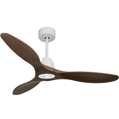 KLASSFAN Tenerife Ring - Super Destratificateur Et Ventilateur Dc 132 Cm Blanc Pales Bois Sombre Sans Lumière 25 À 35 M² KLASSFAN Tenerife Ring - Super Destratificateur Et Ventilateur Dc 132 Cm Blanc Pales Bois Sombre Sans Lumière 25 À 35 M²