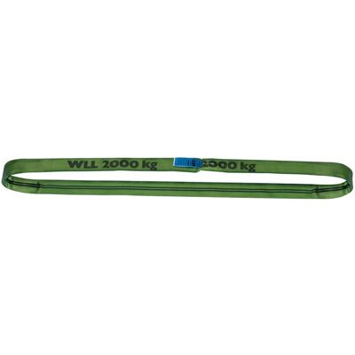 Dolezych - Eslinga Redonda Din En 1492-2, Circunferencia 8 M, Verde, Capacidad De Carga De 2000 Kg Dolezych - Eslinga Redonda Din En 1492-2, Circunferencia 8 M, Verde, Capacidad De Carga De 2000 Kg