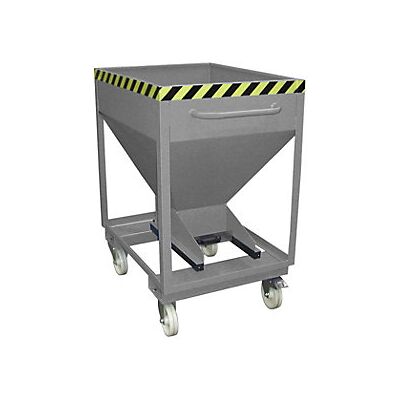 Bauer Silo Forma De Embudo Rodante Con Engarces Para Horquillas Bauer Silo Forma De Embudo Rodante Con Engarces Para Horquillas