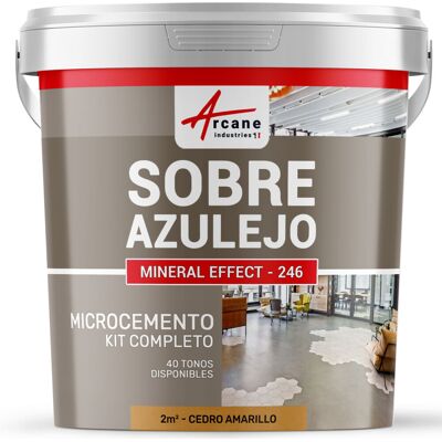 ARCANE INDUSTRIES Microcemento Sobre Azulejos ARCANE INDUSTRIES Microcemento Sobre Azulejos
