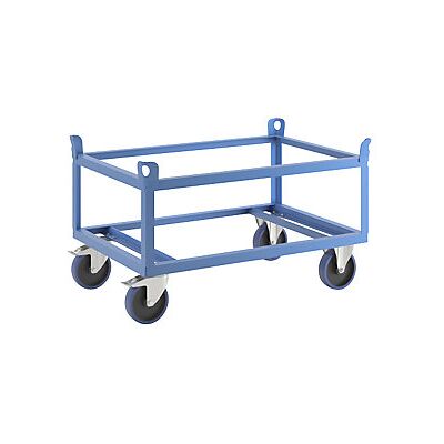 EUROKRAFT Chasis Rodante De Acero Para Europalets Carga Máx 500 Kg EUROKRAFT Chasis Rodante De Acero Para Europalets Carga Máx 500 Kg
