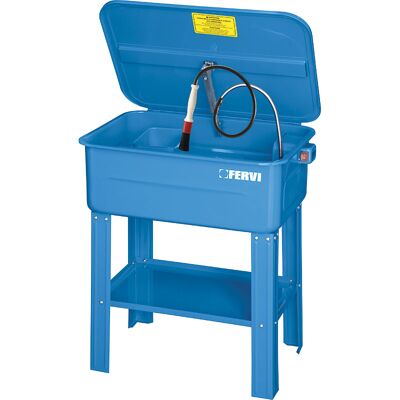 Fervi - Cabina Limpiador De Piezas Tanque De Lavado 75l Con Mesa 0038 Fervi - Cabina Limpiador De Piezas Tanque De Lavado 75l Con Mesa 0038