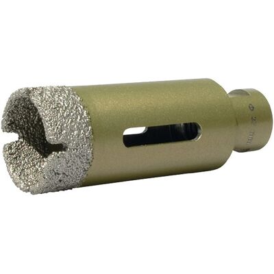 PROMAT Corona De Perforacion De Diamante Diam. 25 Mm Longitud 70 Mm PROMAT Corona De Perforacion De Diamante Diam. 25 Mm Longitud 70 Mm