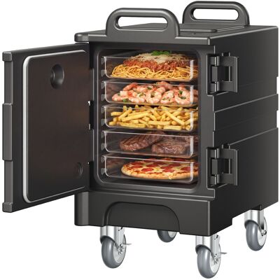 Caja Termica Para Alimentos Con Aislamiento De 75 L Para Catering, Caja Para Alimentos Con Hebillas Dobles, Carga Frontal Con Asas, Con Ruedas Para Restaurantes Y Cantinas, 650 X 450 X 815 Mm - Vevor Caja Termica Para Alimentos Con Aislamiento De 75 L Para Catering, Caja Para Alimentos Con Hebillas Dobles, Carga Frontal Con Asas, Con Ruedas Para Restaurantes Y Cantinas, 650 X 450 X 815 Mm - Vevor