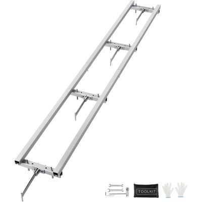 Sistema De Guía De Riel De Molino Guía De Fresado De 9 Pies 4 Kits De Barra Transversal Sistema De Riel De Aserradero De Aluminio Funciona Con Aserraderos De Cadena Para Carpinteros De Molinos - Vevor Sistema De Guía De Riel De Molino Guía De Fresado De 9 Pies 4 Kits De Barra Transversal Sistema De Riel De Aserradero De Aluminio Funciona Con Aserraderos De Cadena Para Carpinteros De Molinos - Vevor