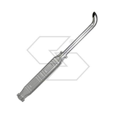 NEWGARDEN Tubo Curvado Silenciador Ø 60 Mm Colector L. 1380 Mm Para Tractor Agrícola A10889 NEWGARDEN Tubo Curvado Silenciador Ø 60 Mm Colector L. 1380 Mm Para Tractor Agrícola A10889