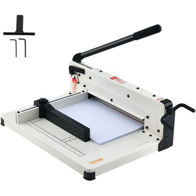 Cortadora De Papel De Alta Resistencia Cortadora De Papel Industrial Y Comercial De 304,8 Mm Para Papel A4, Capacidad Para 400 Hojas Cortadora De Papel Apilado Para Oficina, Escuela, Blanco - Vevor Cortadora De Papel De Alta Resistencia Cortadora De Papel Industrial Y Comercial De 304,8 Mm Para Papel A4, Capacidad Para 400 Hojas Cortadora De Papel Apilado Para Oficina, Escuela, Blanco - Vevor