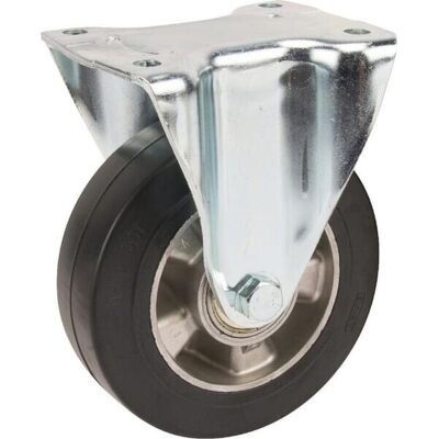 Rueda Industrial Fija En Goma: Di谩metro160 X 50 Mm Placa De Soporte: 137 X 115 Mm. Capacidad: 350 Kg Tente Tente 4688iep160p63 Rueda Industrial Fija En Goma: Di谩metro160 X 50 Mm Placa De Soporte: 137 X 115 Mm. Capacidad: 350 Kg Tente Tente 4688iep160p63