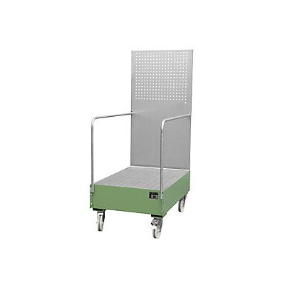 Cubeta de captura móvil Eurokraft Pro - Acero, 2x200L Cubeta de captura móvil Eurokraft Pro - Acero, 2x200L