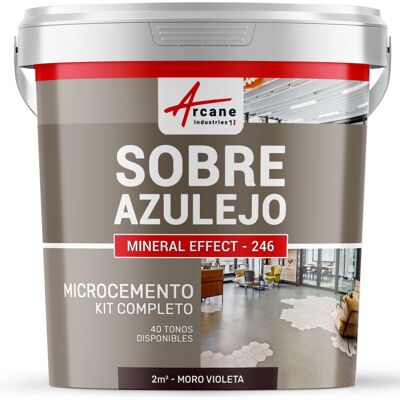 ARCANE INDUSTRIES Microcemento Sobre Azulejos ARCANE INDUSTRIES Microcemento Sobre Azulejos
