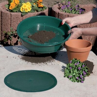 Floraworld Tamiz Circular Verde - Herramienta de Cocina Floraworld Tamiz Circular Verde - Herramienta de Cocina